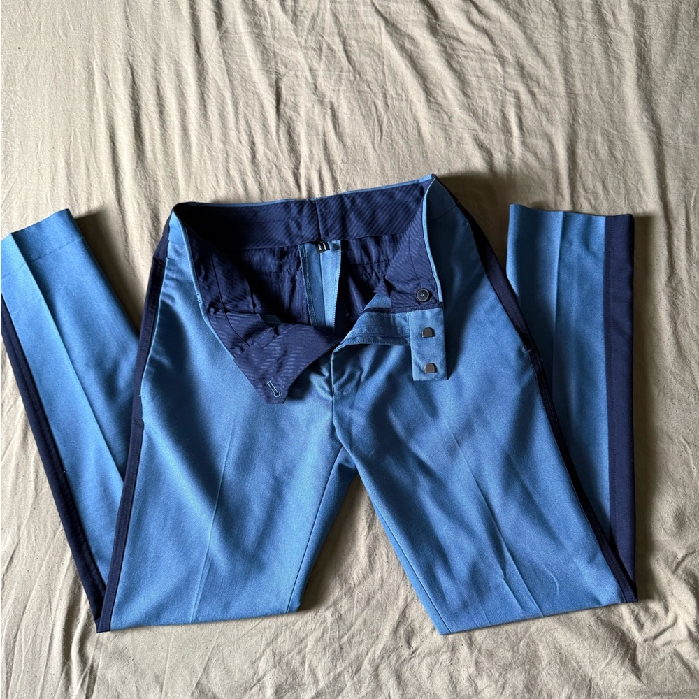 Topman Light + Dark Blue Trousers